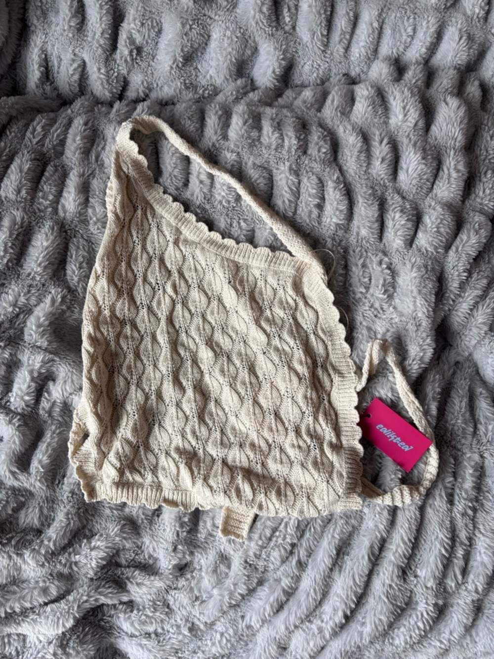 Edikted Codi Backless Top NWT